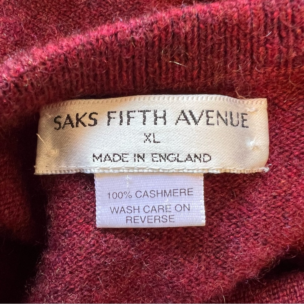 Saks Fifth Avenue Cashmere Sweater - Picture 8 of 8